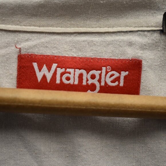 Wrangler Shirt 2XL Mens Plaid Short Sleeve Button Down Western Rodeo Cotton - Picture 4 of 14